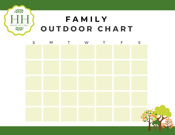 Outdoor Time Chart